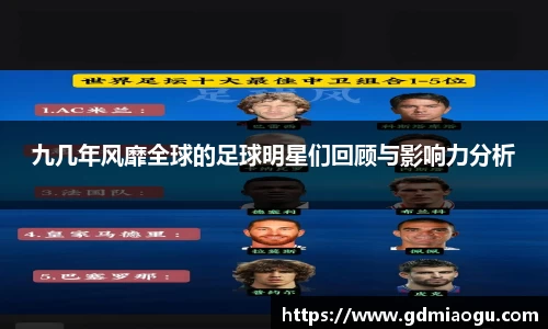九几年风靡全球的足球明星们回顾与影响力分析